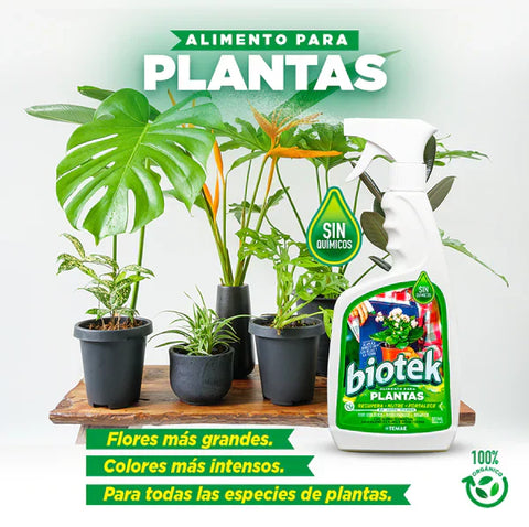 Image of BIOTEK™ - Alimento y Revitalizador para tus plantas